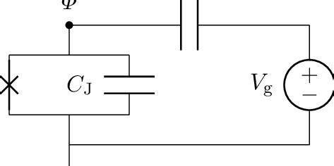 cooper pair box in a josephson junction array|cooper pair tunneling circuit.